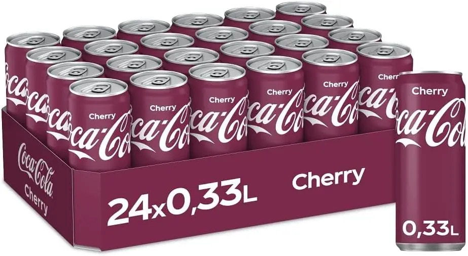 COCA COLA CHERRY 33CL X24 SLIM UE 