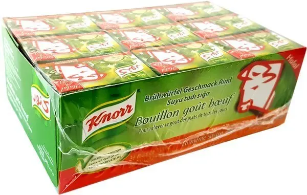 KNORR BOUILLONS BOEUF 36X2 9GR