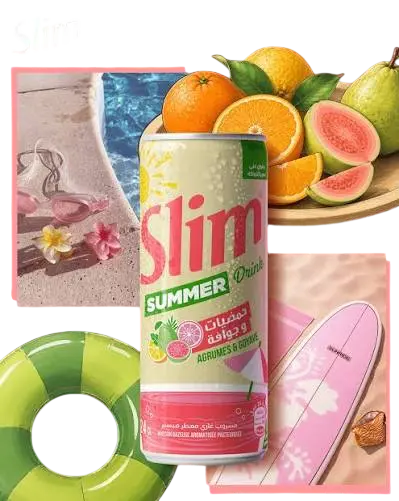 Slim Agrumes Goyave 24cl x6 