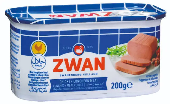 MORTADELLE DE POULET HALAL 200G ZWAN {C12}