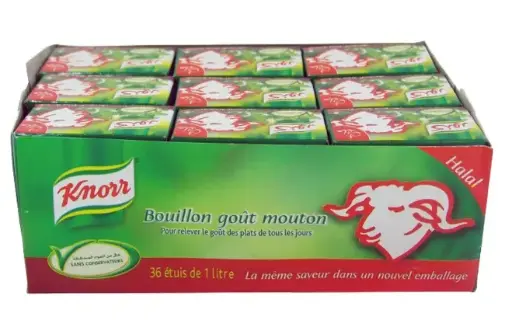 KNORR BOUILLONS MOUTON 36X2 9G