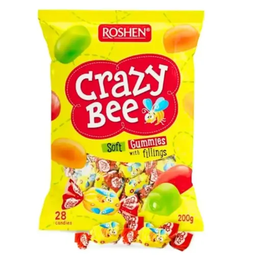 BONBONS CRAZY BEE 200G ROSHEN